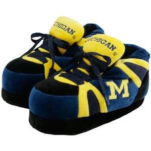   Wolverines Unisex Navy Blue Sneaker Slippers: Sports & Outdoors