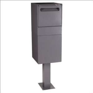   Delivery Vault Color Gray, Outgoing Mail Compartment Do not include