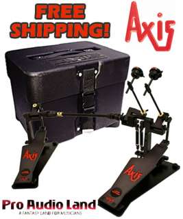 Axis AL 2 CB Longboard Double Pedal Black WITH CASE!  