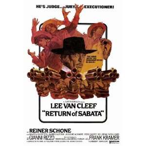  Sabata Movie Poster (27 x 40 Inches   69cm x 102cm) (1972)  (Lee Van 