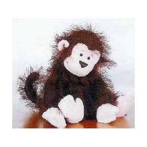  2007 Webkinz Soft & Plush Brown Monkey 8 #HM008: Home 