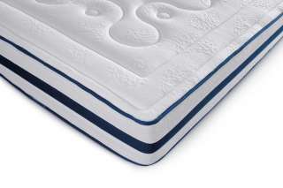 MATELAS MOUSSE 24 CMS 160 X 200+BLUE LATEX + VISCO ELASTIQUE MEMOIRE+7 