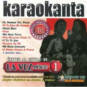   : Karaokanta KAR 4601   La Voz Mexico 1   Spanish CDG: Various: Music