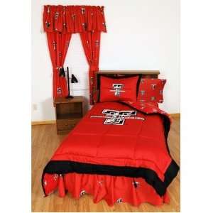 NCAA Bed in a Bag   With Team Colored Sheets Size Queen, Team Texas 