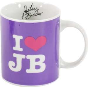  United Labels   Justin Bieber Mug Purple: Kitchen & Dining