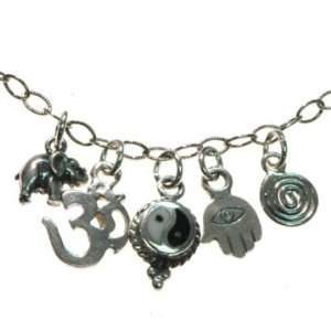  Eastern Good Luck Good Karma Charm Necklace: Arts, Crafts 