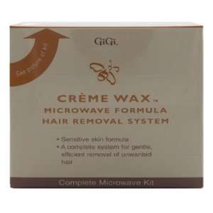  Gigi Creme Wax Microwave Formula Hair Removal System Wax 
