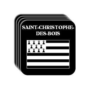  Bretagne (Brittany)   SAINT CHRISTOPHE DES BOIS Set of 4 