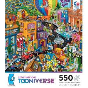  Tooniverse World in a Hurry 550 Piece Jigsaw Puzzle Toys 
