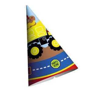  Tonka Party Cone Hats   8 Count: Toys & Games