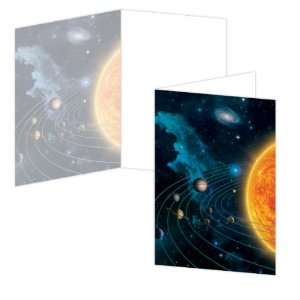 com ECOeverywhere Solar System Boxed Card Set, 12 Cards and Envelopes 