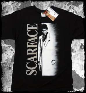 Scarface   Tony Montana Poster Glitter Ink   official t shirt   FAST 