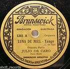 JULIO DE CARO 78” LUNA DE MIEL BRUNSWICK 1265