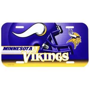   Vikings   Giant Helmet License Plate, NFL Pro Football