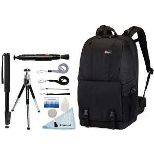  Lowepro Fastpack 350 Backpack (Black) + Accessory Kit for 