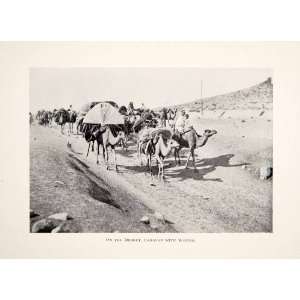   Nomad Berber Trade Route   Original Halftone Print