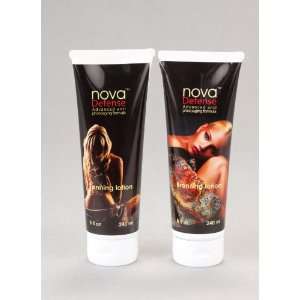  Combo Pack of 2 Tanning Lotion Plus Bronzer Beauty