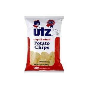  Utz Potato Chips, Family Size, 10 oz, (pack of 3 