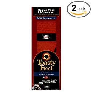 Toasty Feet Insoles Magnetic Womens (Pack of 2)