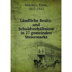  LÃ¤ndliche Besitz und SchuldverhÃ¤ltnisse in 27 