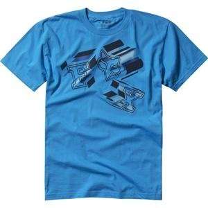    Fox Racing Deactivate T Shirt   Small/Electric Blue: Automotive