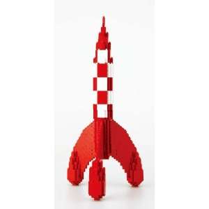    Nanoblock   Tintin   Tintin Rocket   1100pcs Set Toys & Games
