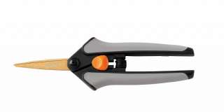 NEW Fiskars Titanium SoftTouch Micro Tip Pruning Scissor Snips 