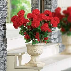  Indoor And Outdoor Red Geranium Bushel Floral Picks By 