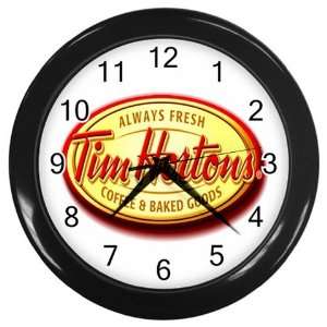 TIM Hortons Coffee Logo New Wall Clock Size 10 Free Shipping