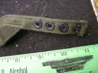 US Vn era Paratrooper Od Cotton Chin Strap( WWII Reina  