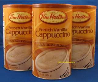Tim Hortons Horton’s Coffee French Vanilla CAPPUCCINO 3  