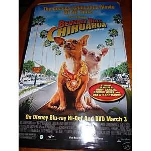  Beverly Hills Chihuahua Movie Poster 27 X 40 