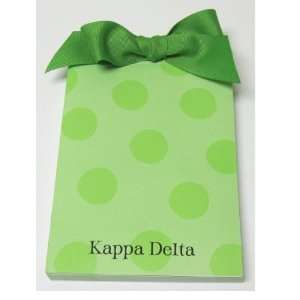  Kappa Delta Polka Bow Pad