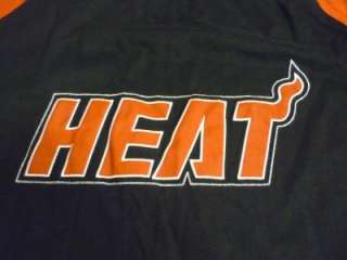 Miami Heat basketball 3/4 sleeve jersey shirt size adult Large  