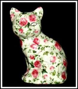 Formalities by Baum Bros. Victorian Rose Cat Figurine  
