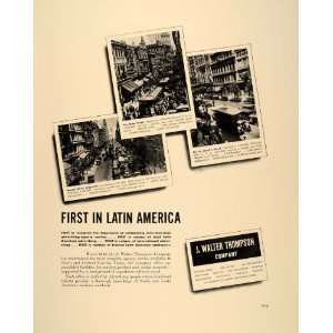  1941 Ad J. Walter Thompson Advertising Latin America 