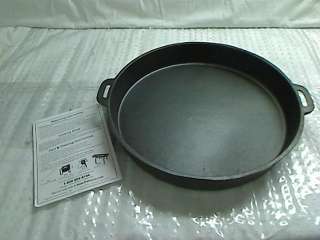 Bayou Classic 7438 20 Inch Cast Iron Skillet $96.00 RETAIL  