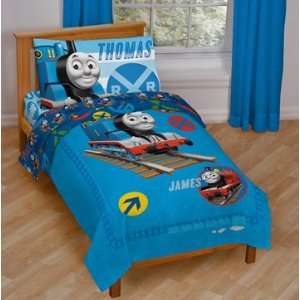  Thomas the Tank Engine & Friends 4 pc toddler bedding set 