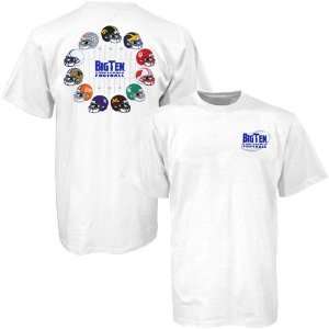  Big Ten Conference White T shirt: Sports & Outdoors