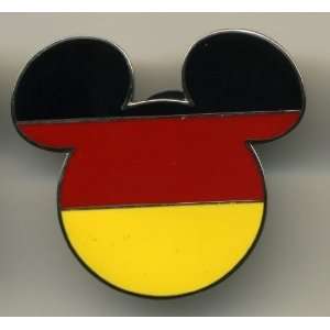 Disney Epcot Showcase World Flag Mickey Icon Flag Germany Pin