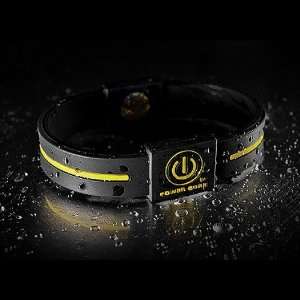  Power Core Wristband Black & Yellow Large 8 In: Health 