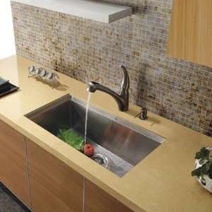  Vigo VGK3219C Kitchen Sink   1 Bowl: Home Improvement