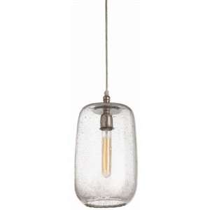   Pendant   1 Light   Clear Glass   Shelton Collection