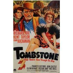  Tombstone, the Town Too Tough to Die Movie Poster (27 x 40 