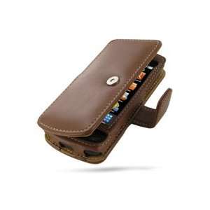   Case for Samsung Wave GT S8500   Book Type (Brown) Electronics