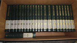 World Book Encyclopedia 1990 MINT   Complete Set of 22   GOLD GUILD 