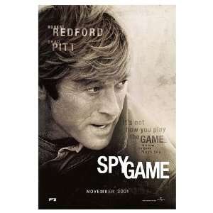  Spy Game Original Movie Poster, 27 x 40 (2001)