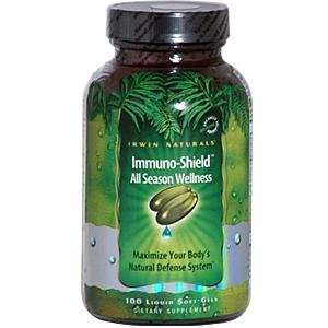 Irwin Naturals, Immuno Shield, All Season Wellness, 100 Liquid Soft 