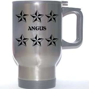   Gift   ANGUS Stainless Steel Mug (black design) 