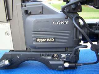 Beautiful Sony DXC 537A Standard Definition Broadcast Camera 